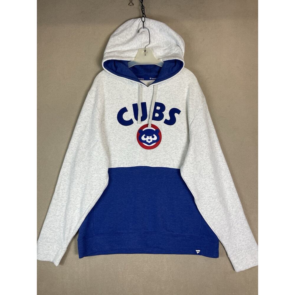 Fanatics Hoodie Mens XL Multicolor‎ Chicago Cubs Vintage Arch Pullover Sweat